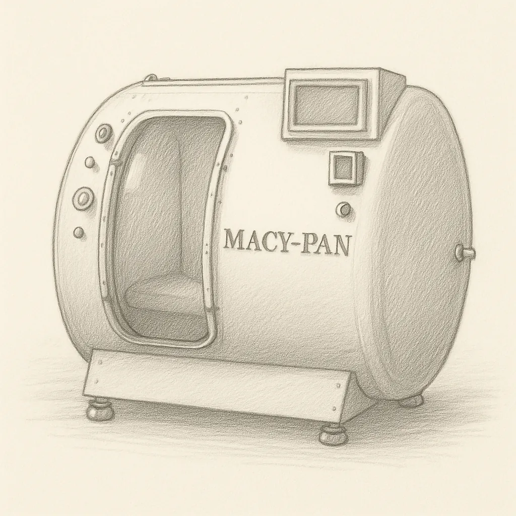 MACY-PAN HE5000 Hard Multiplace Hyperbaric Chamber image