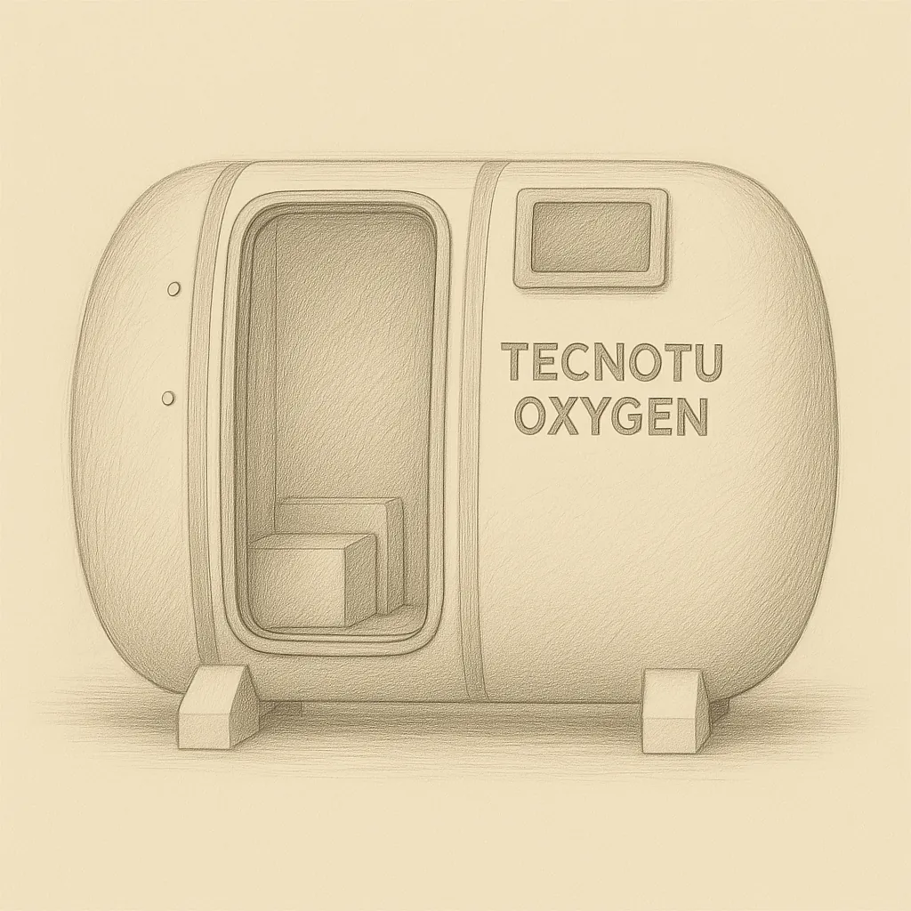 TECNOTU 2.0 ATA Multiplace Walk-in Hard Shell Oxygen Chamber image